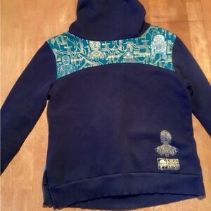 Disney Parks Purple Droid Cowl Neck Sweatshirt - size small - Star Wars, C-3PO
